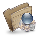 Folder Garbage Globe icon
